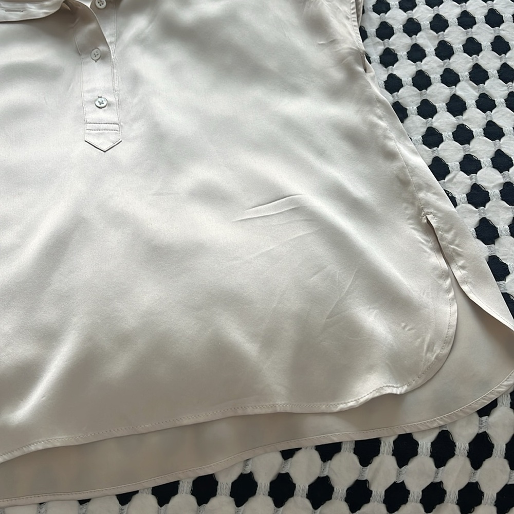 Banana Republic Resort Silk “Serenade” Blouse - Picture 7 of 14